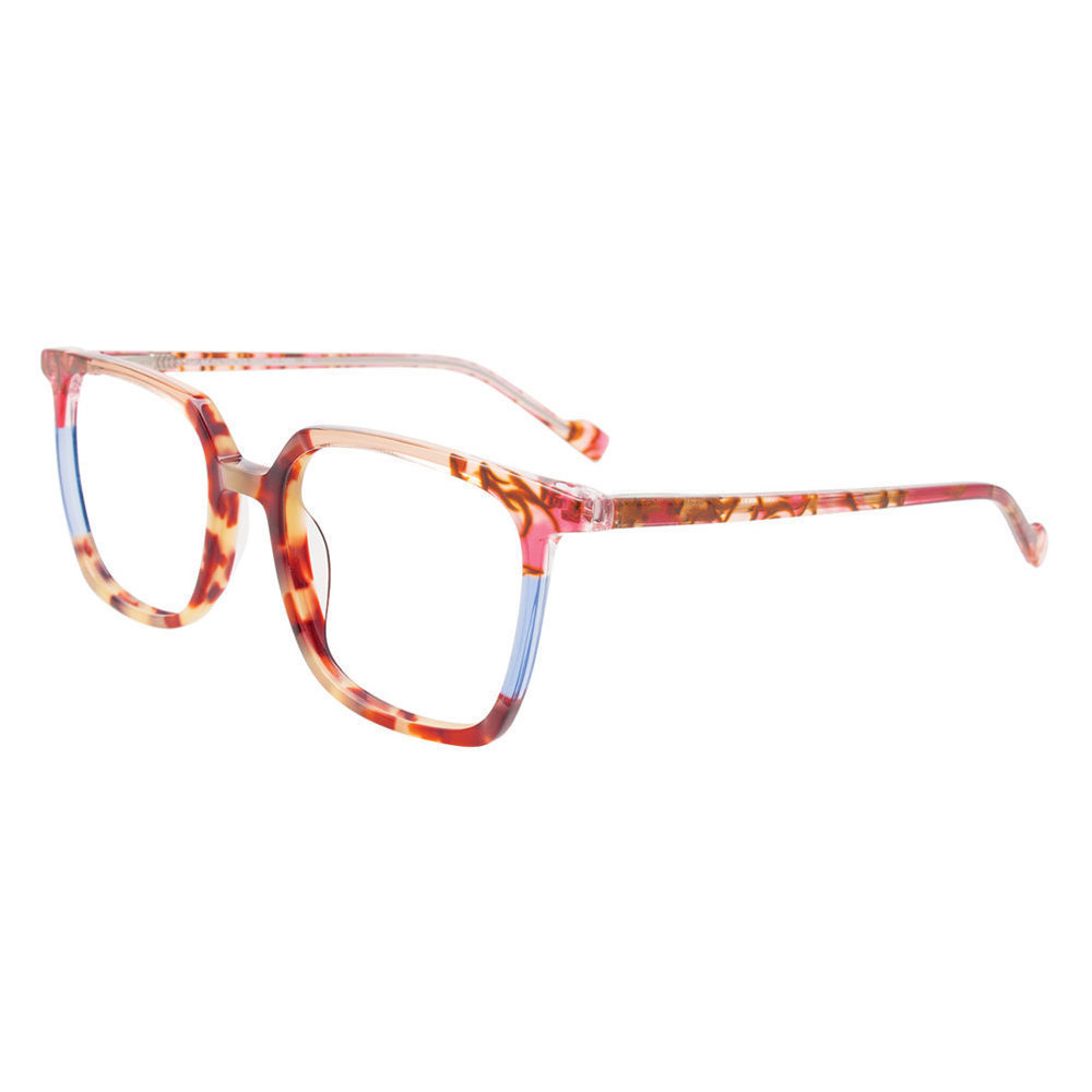 TAKUMI TK1257 Eyeglasses 010 Brn Tort   Beige   Blue Transp 51mm